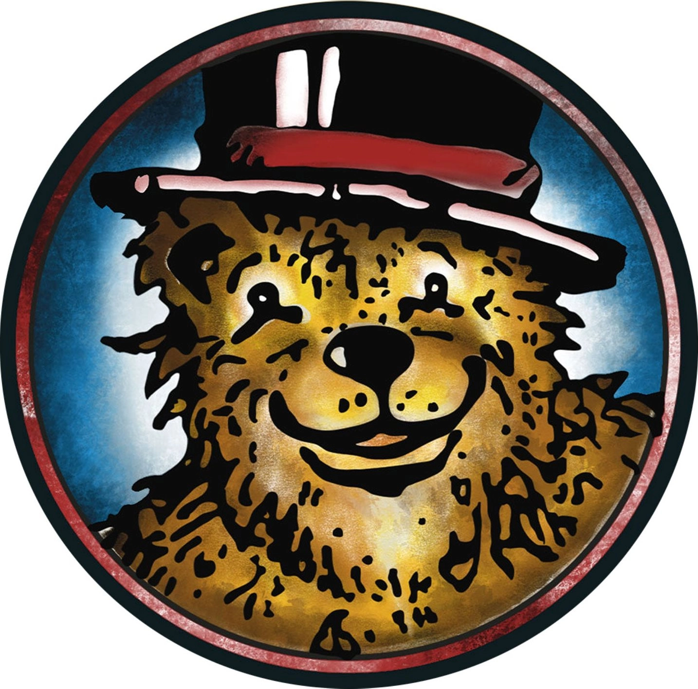 Kulaté puzzle CURIOSI Picoli – medvěd, 33 dílků