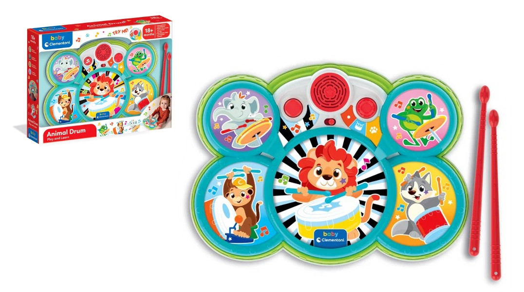 Interaktivní dětské bubny BABY CLEMENTONI