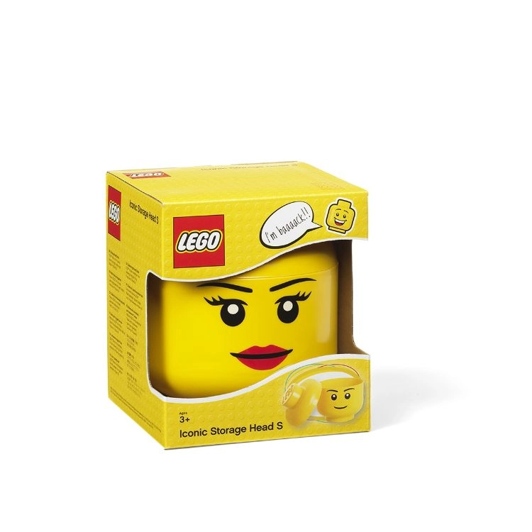 Lego úložná hlava mini – dívka