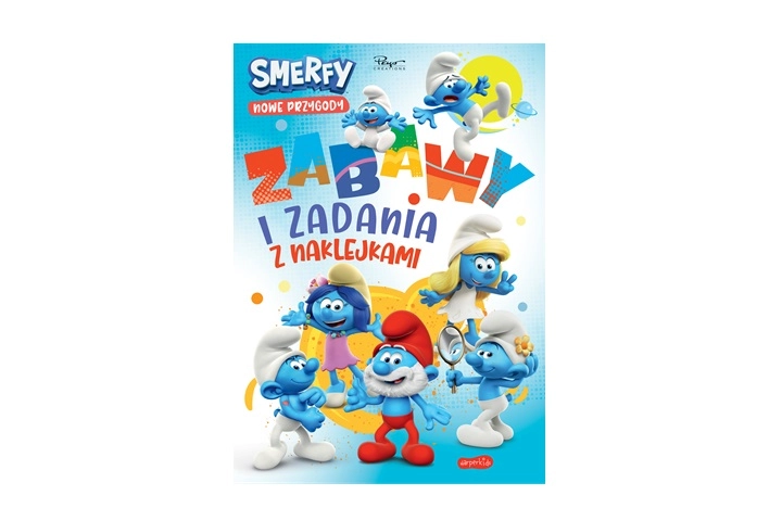 Smerfové – zábavy a úkoly se samolepkami