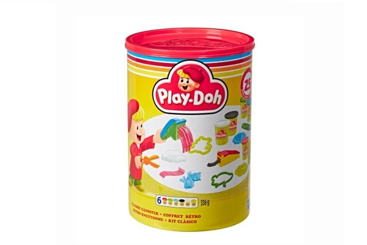 Play-Doh klasická retro dóza se sadou 25 dílků