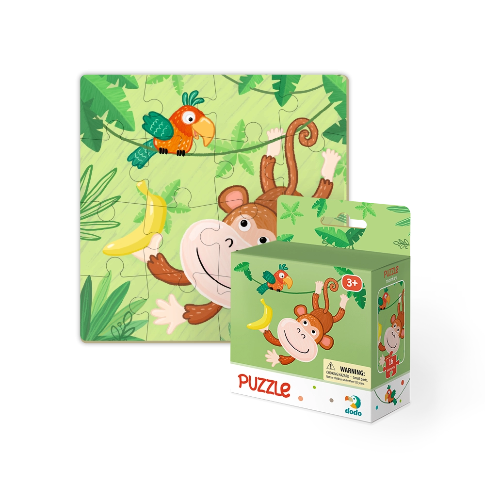 Puzzle Opička 16 dílků
