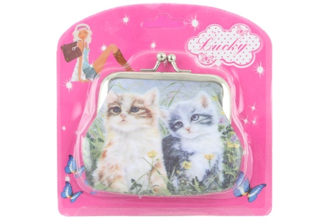 Dětská peněženka s kočičkami