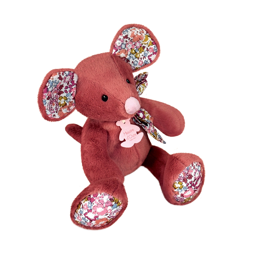 Doudou Histoire d´Ours Plyšová zvířátka 20 cm 1 ks – myš
