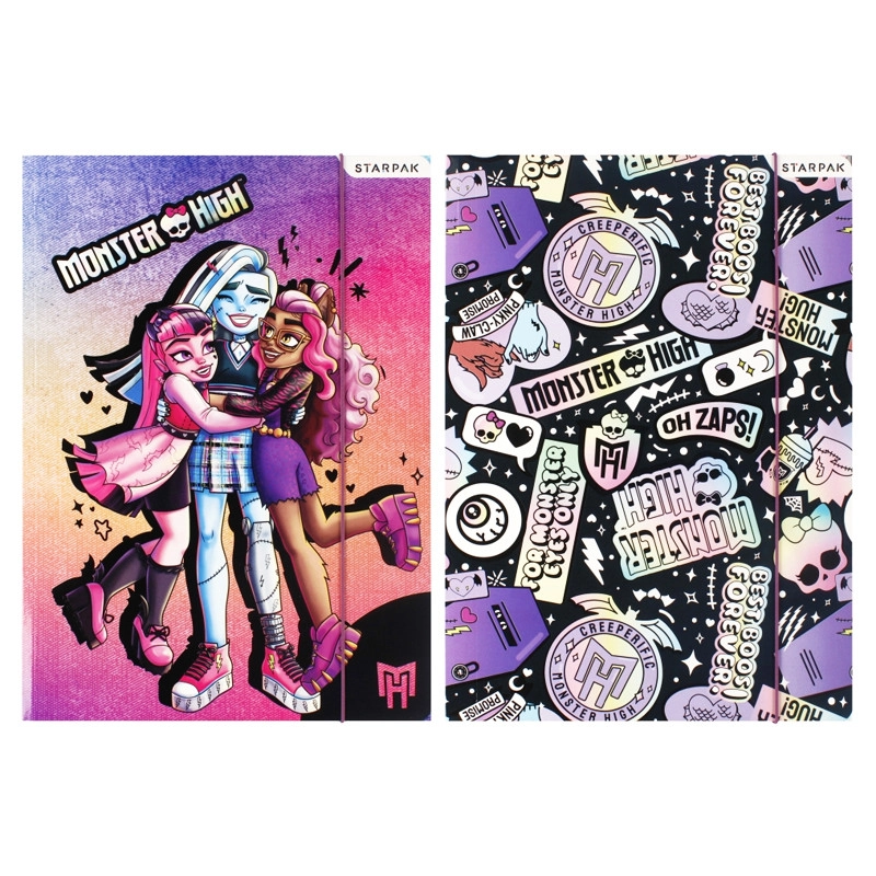 Obal na sešity A4 Monster High - 1 kus