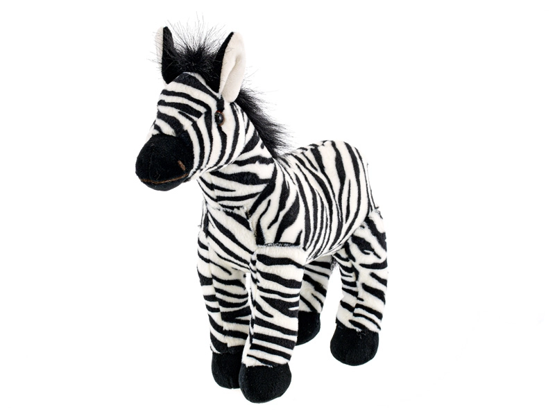 Plyšová zebra 28 cm pro miminka