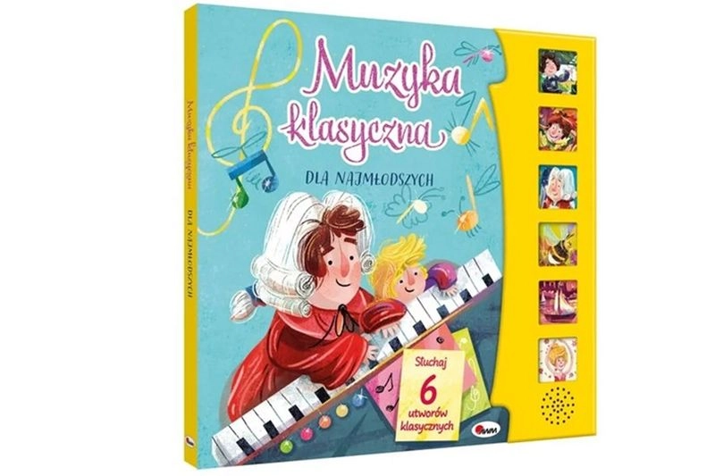 Edukační zvuková knížka klasická hudba pro nejmenší