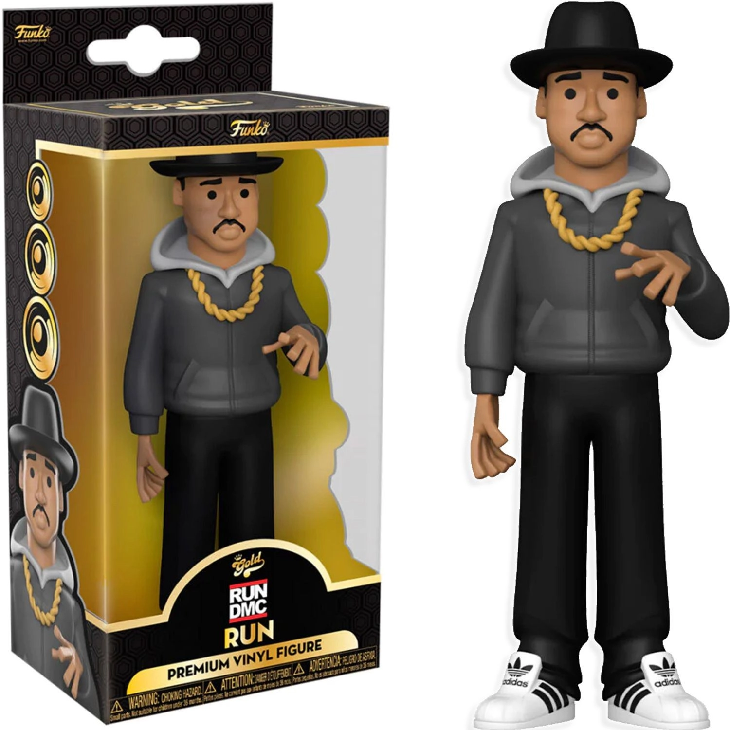 Funko Gold figurka RUN DMC – prémiová vinylová sběratelská postava 12 cm