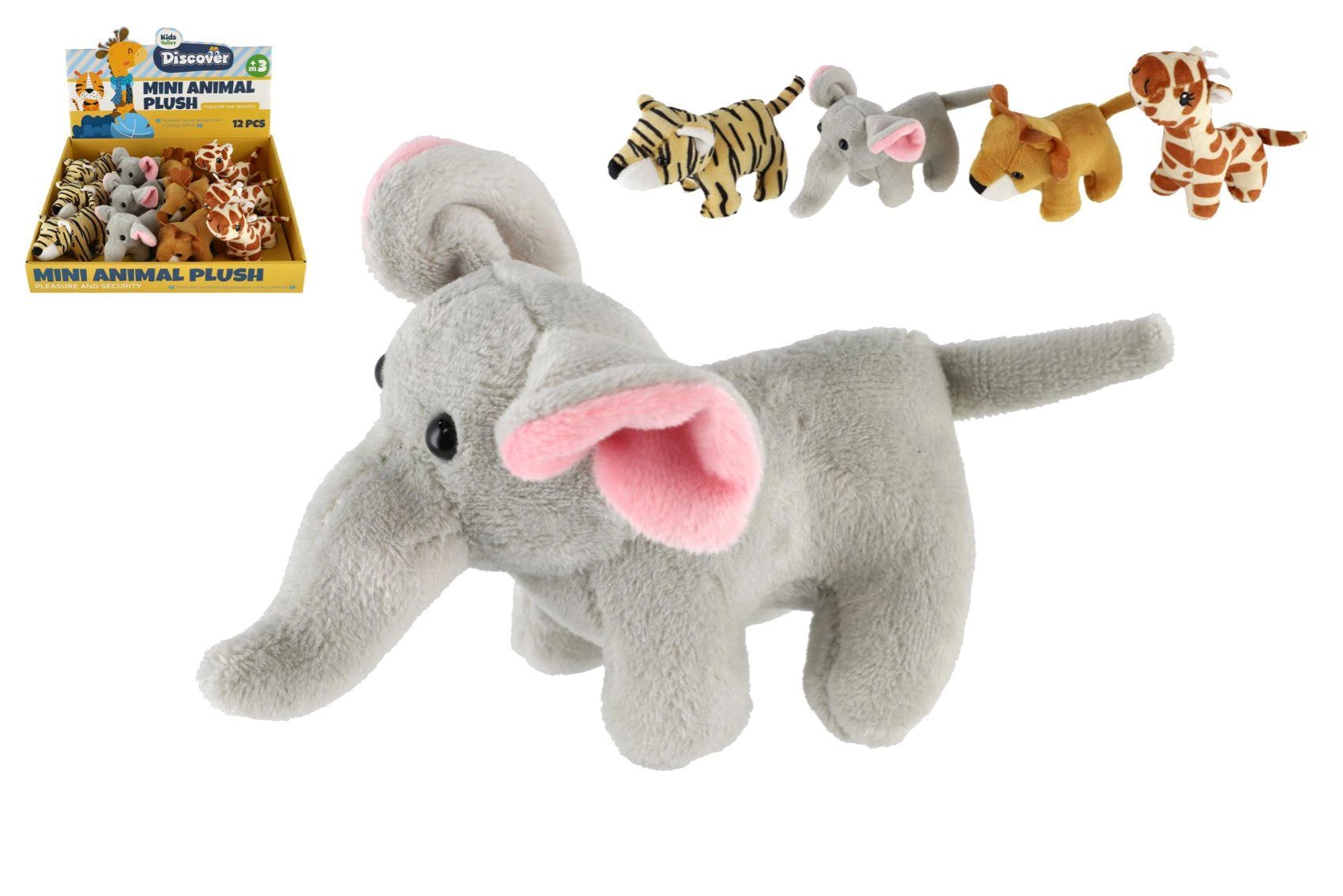 Plyšová zvířátka safari a ZOO