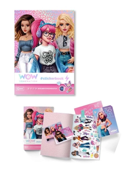 Album s holografickými samolepkami WOW Generation