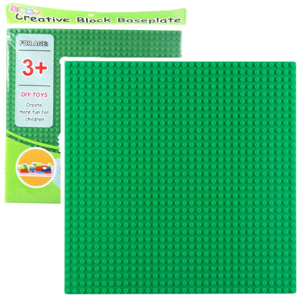 Stavební Deska Pro Kostky Světle Zelená 25,5x25,5 cm