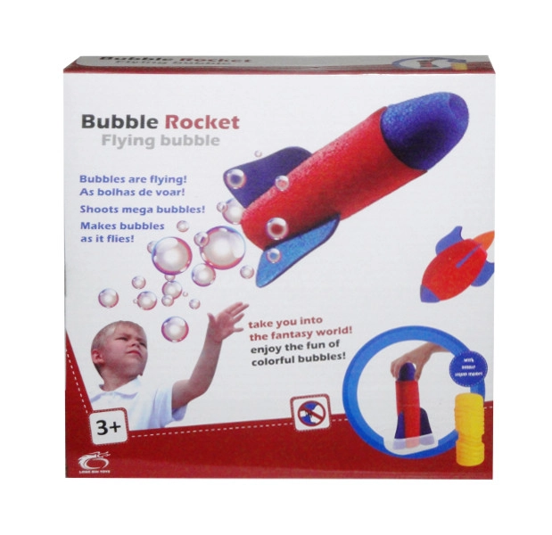 Pěnová raketa na mýdlové bubliny