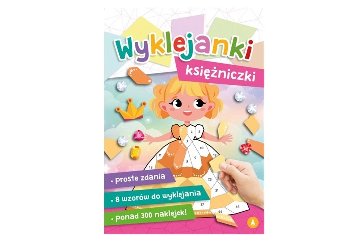 Wyklejanki Księżniczki – samolepkové obrázky pro děti