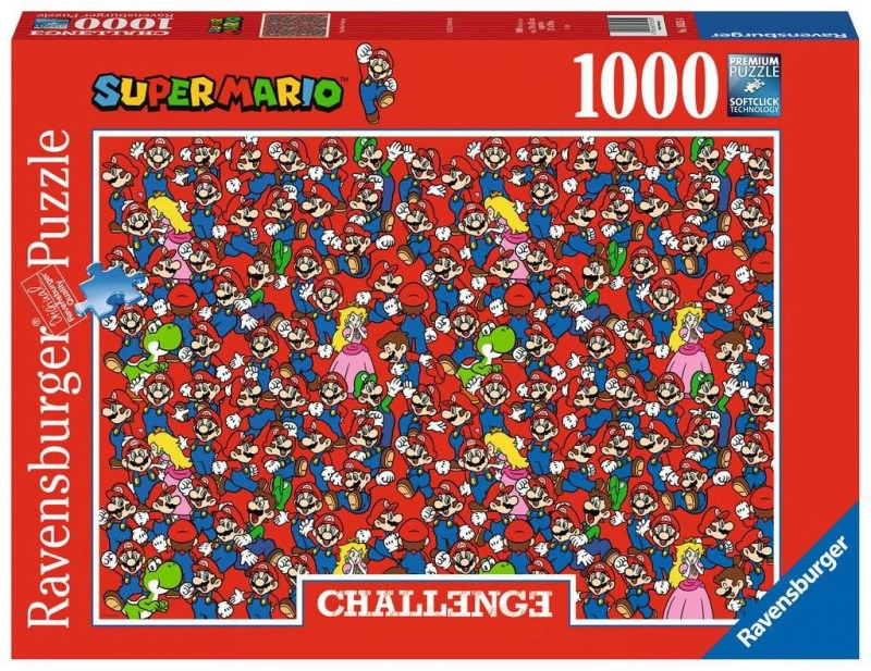 RAVENSBURGER Challenge: Super Mario 1000 dílků