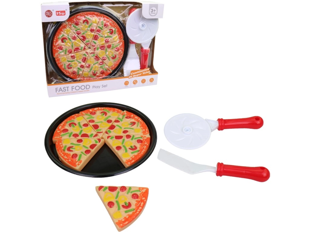 Pizza s doplňky 17 cm