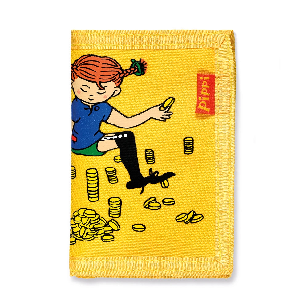 Dětská peněženka Pippi – žlutá