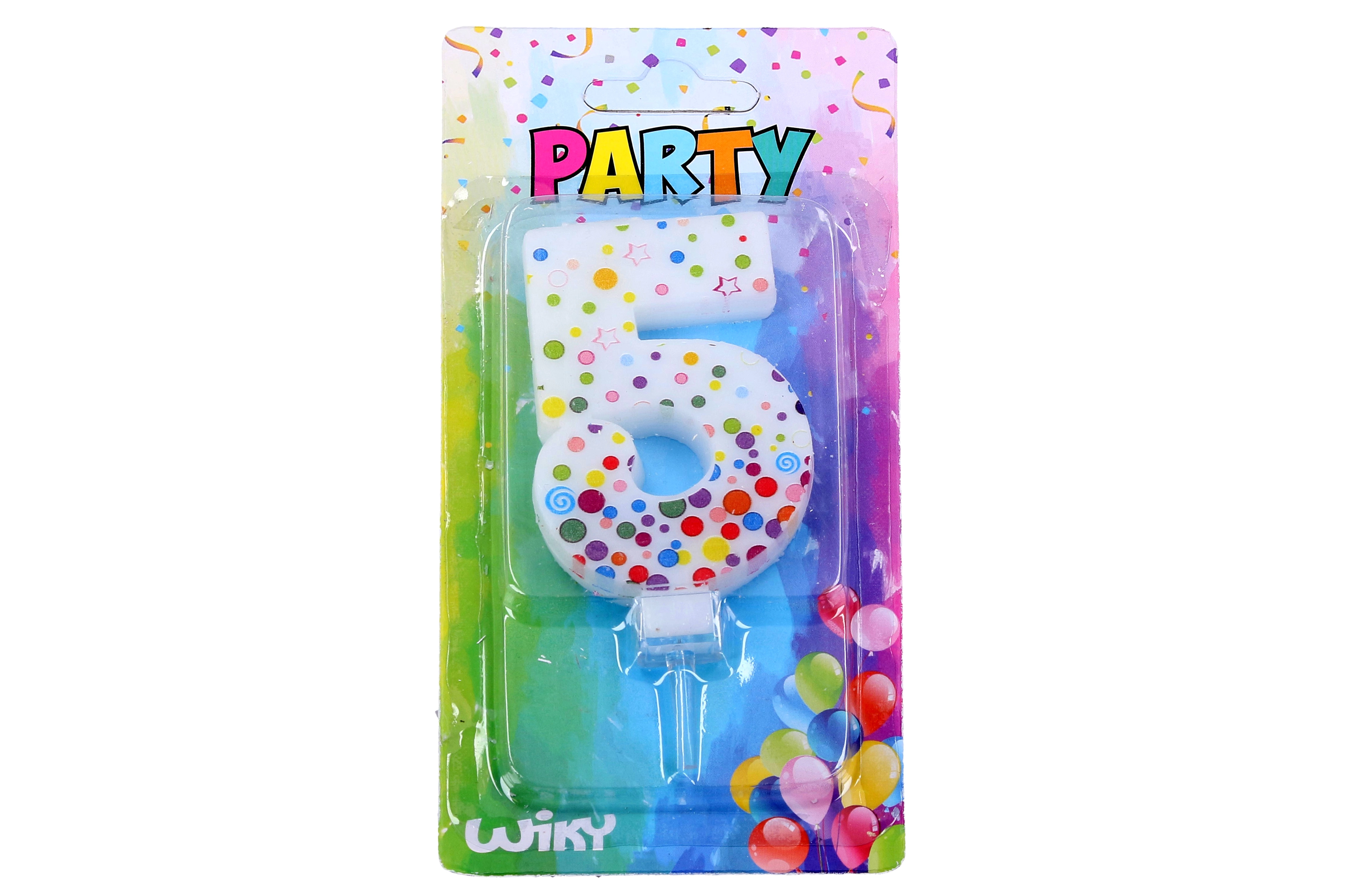 Levně wiky Svíčky dortové 5 puntík 11202