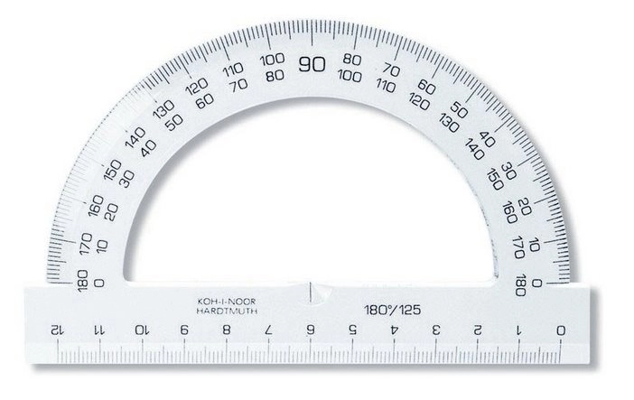 Úhloměr Koh-i-noor 746238 180/125