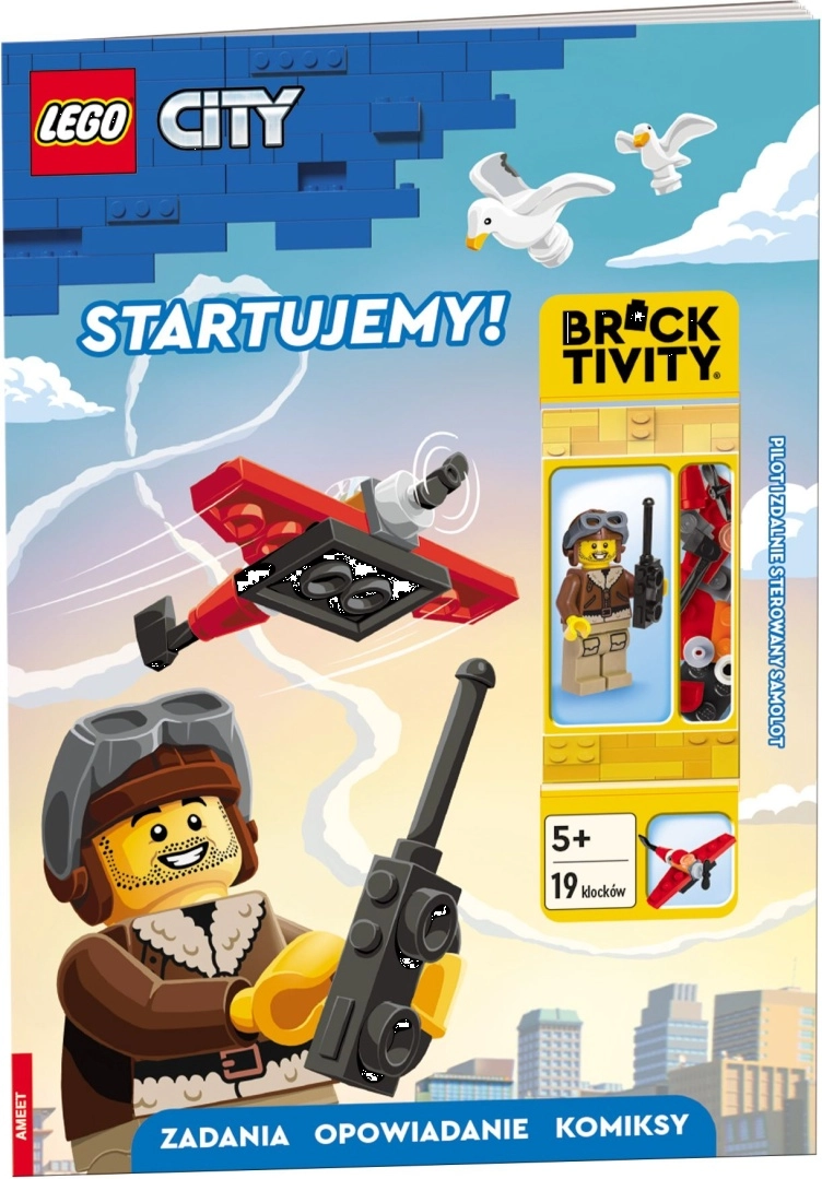 Lego City: startujeme! interaktivní kniha s minifigurkou