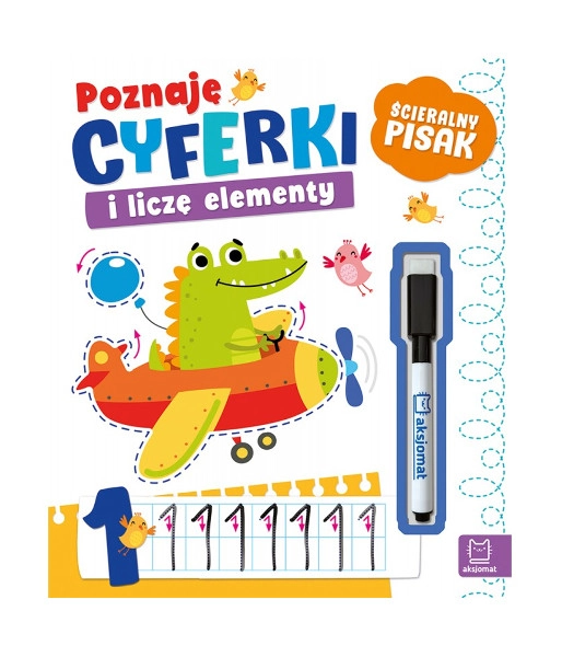 Poznávám čísla a počítám – kniha se stíratelným fixem