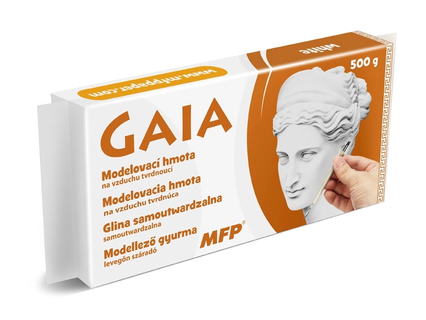 MFP 5300980 modelovací hmota GAIA 500g bílá