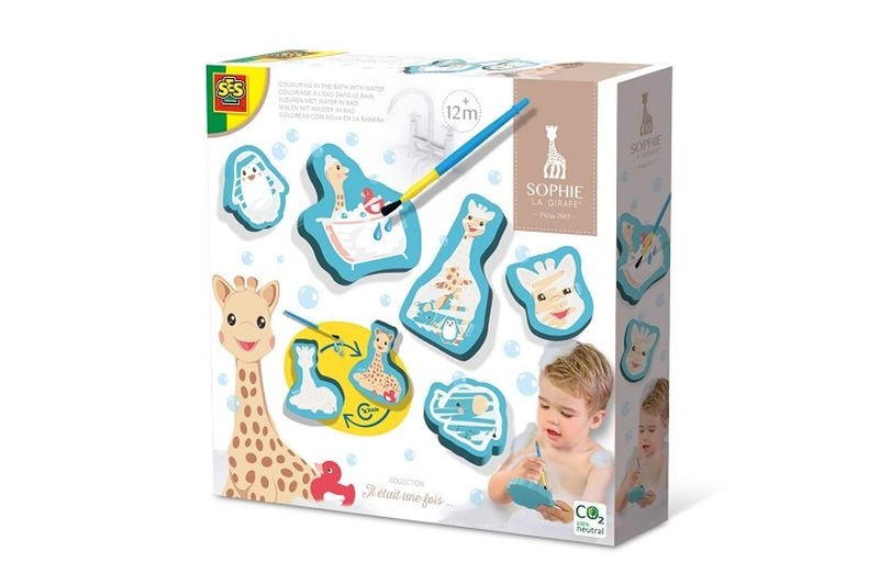 SES Sophie la girafe – vodní omalovánky do vany