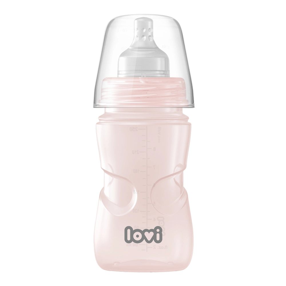Kojenecká lahev LOVI Trends 250ml růžová