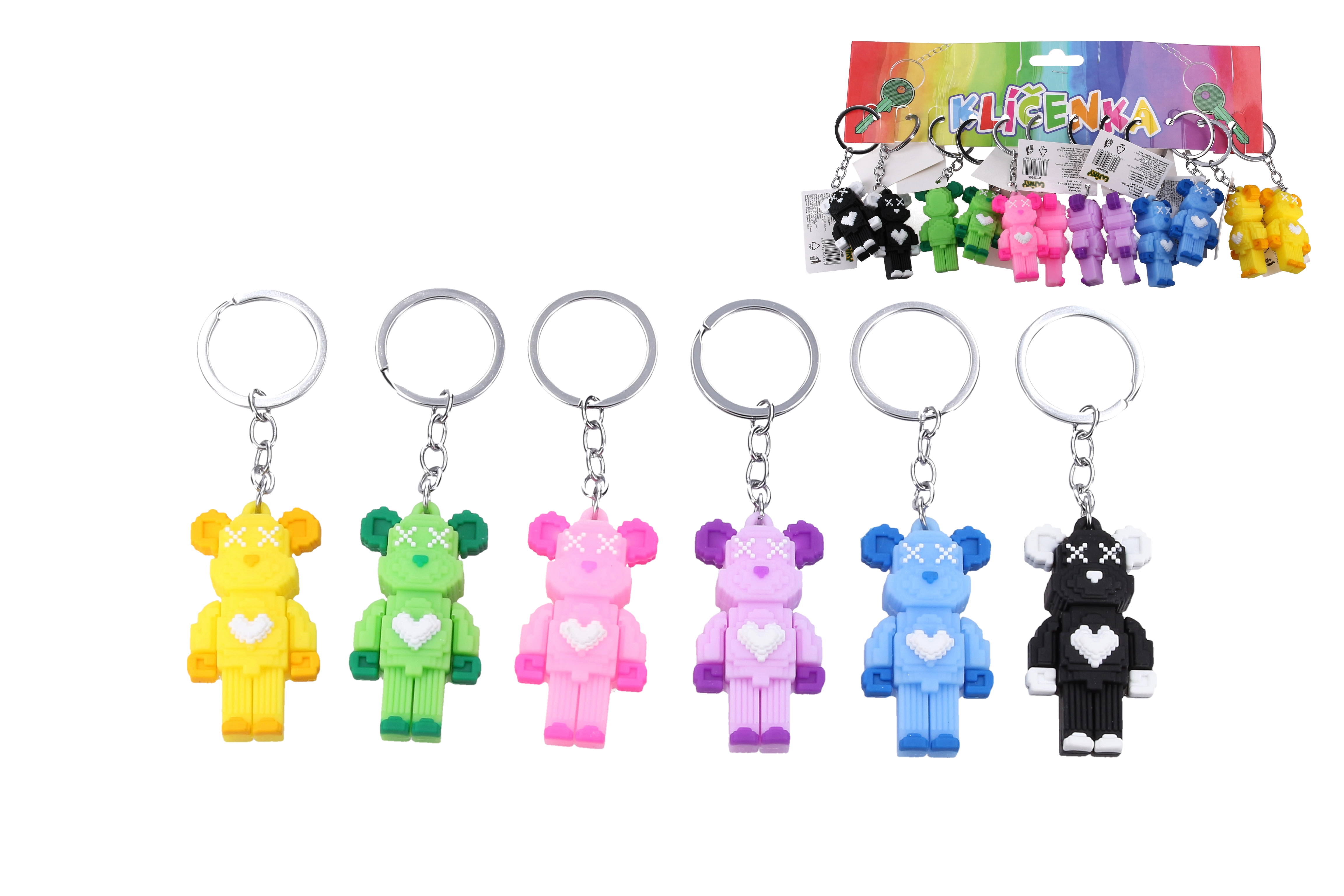 Přívěsek na klíče medvěd