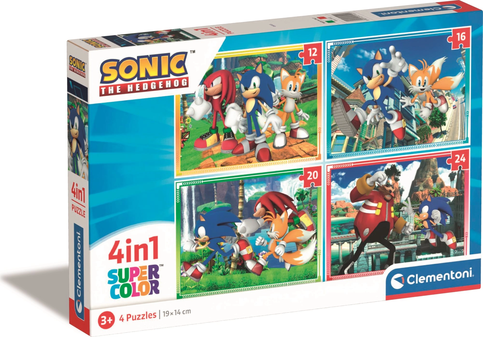 Levně Puzzle 4v1 SONIC