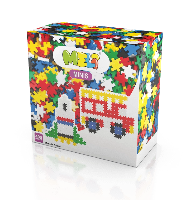 Konstrukční stavebnice meli minis 400 ks