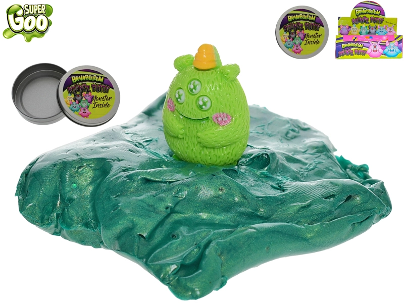 Skákací hmota s překvapením Super Goo Brainboooom 40 g