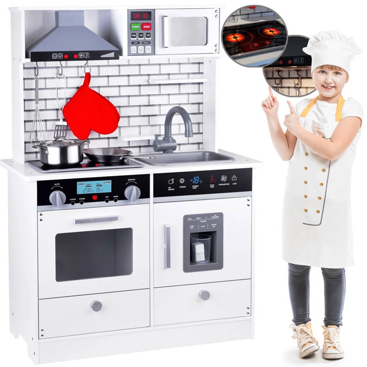 Levně BB-Shop Velký dřevěný kuchyňský světelný zvuk