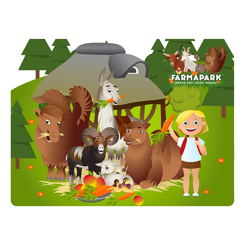 3D pohlednice Farmapark 2 od PRIME