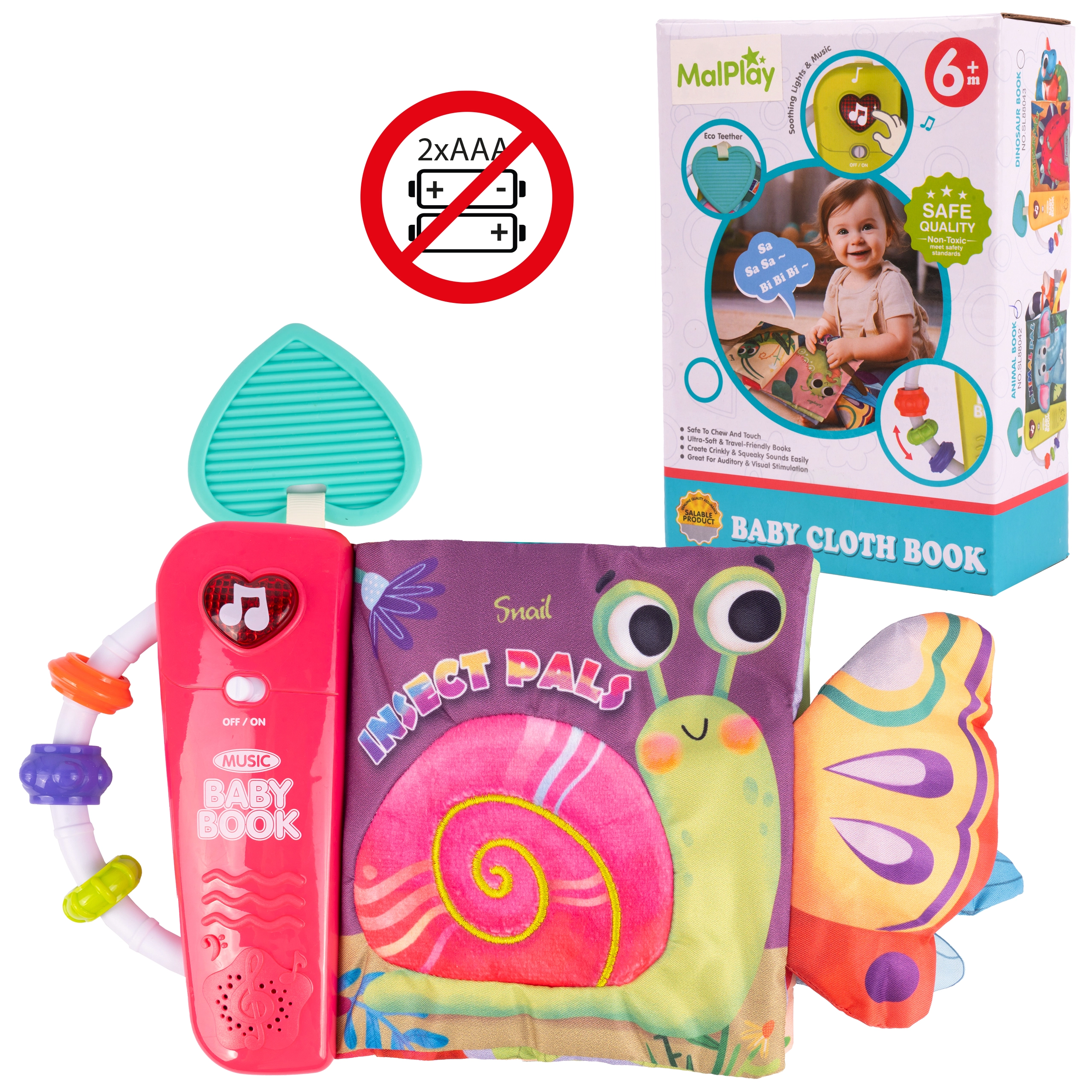 Edukační knížka pro miminka – hmyz