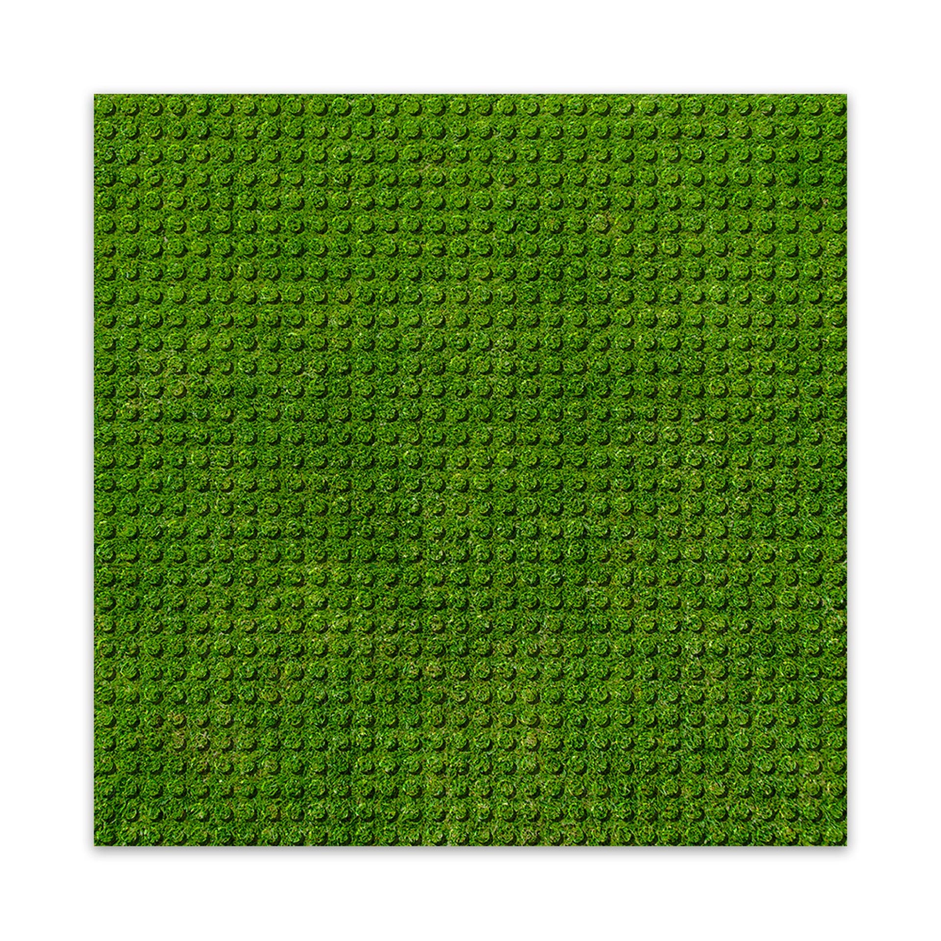 BRIXIES Plus designová stavební podložka tráva 25,5 x 25,5 cm