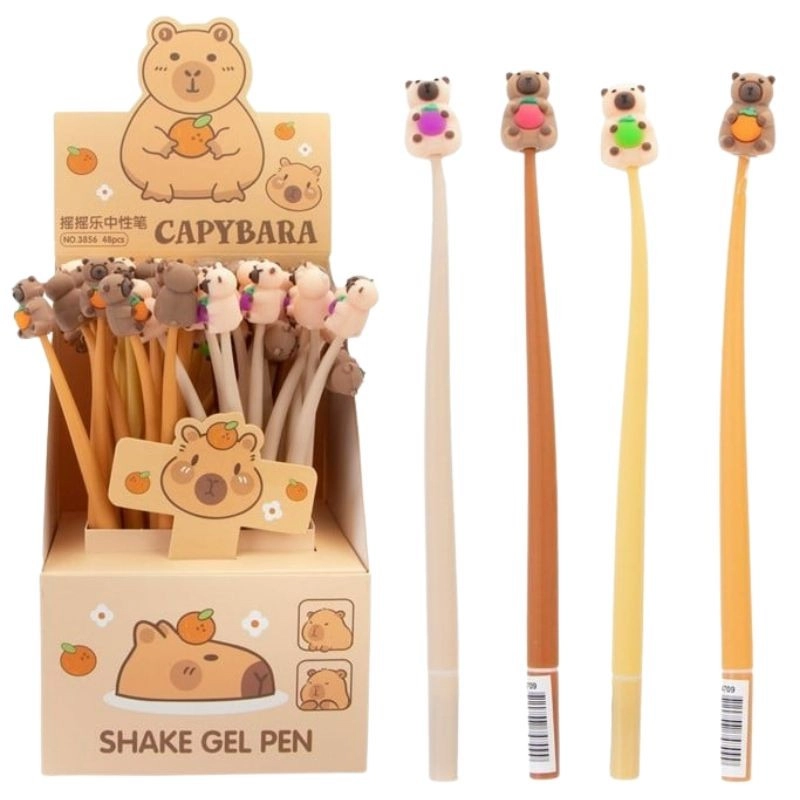 gelové pero kapybara 22 cm