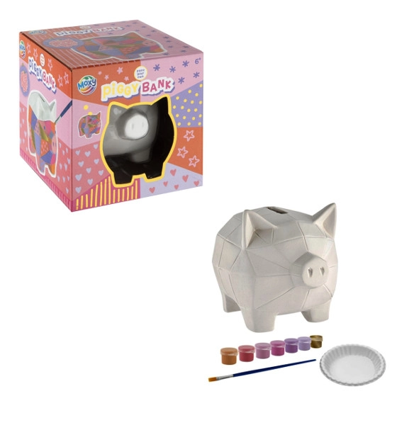 Sada na malování pokladničky prasátko