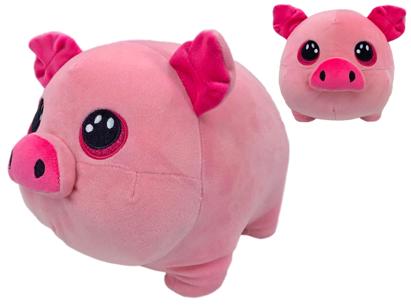 Plyšové prasátko 33 cm pro miminka