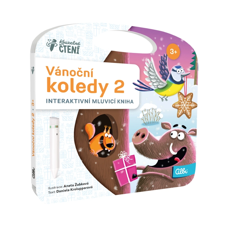 Levně Albi Kouzelné čtení Minikniha Zpívánky 2 Vánoční koledy
