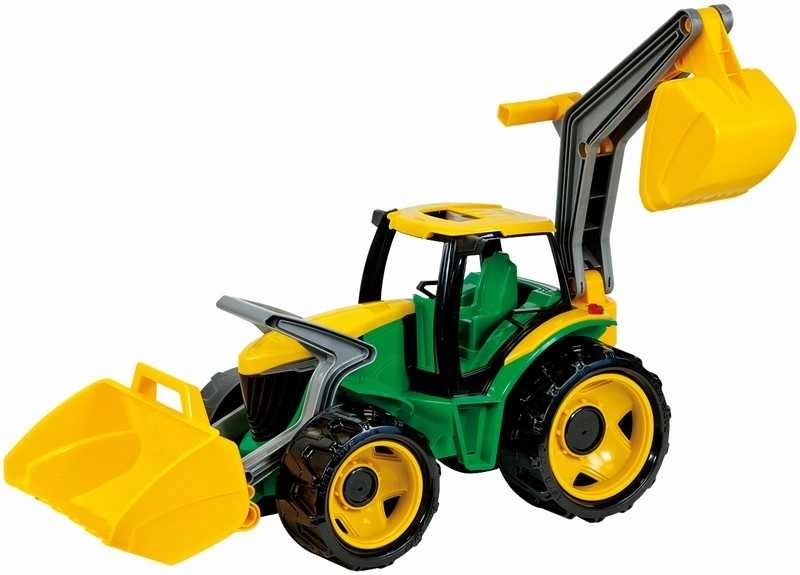 Levně Dětský traktor se lžící a bagrem