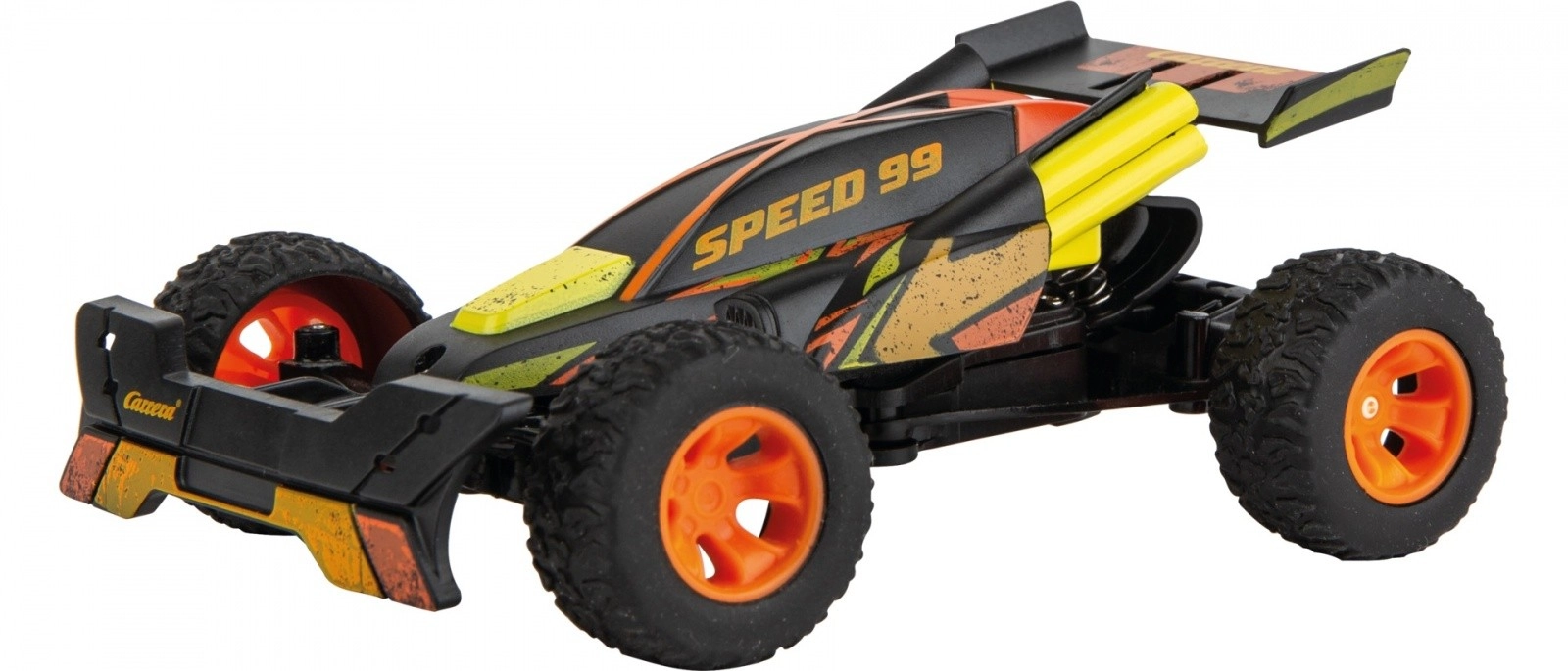 RC auto Carrera Orange Jumper s rampou