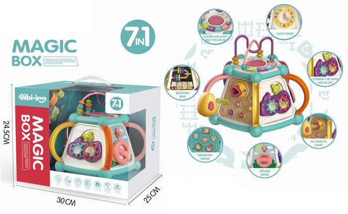 Magická vzdělávací kostka 7v1