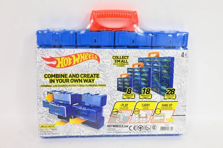 Hot Wheels modulární kufřík na autíčka (28 přihrádek)
