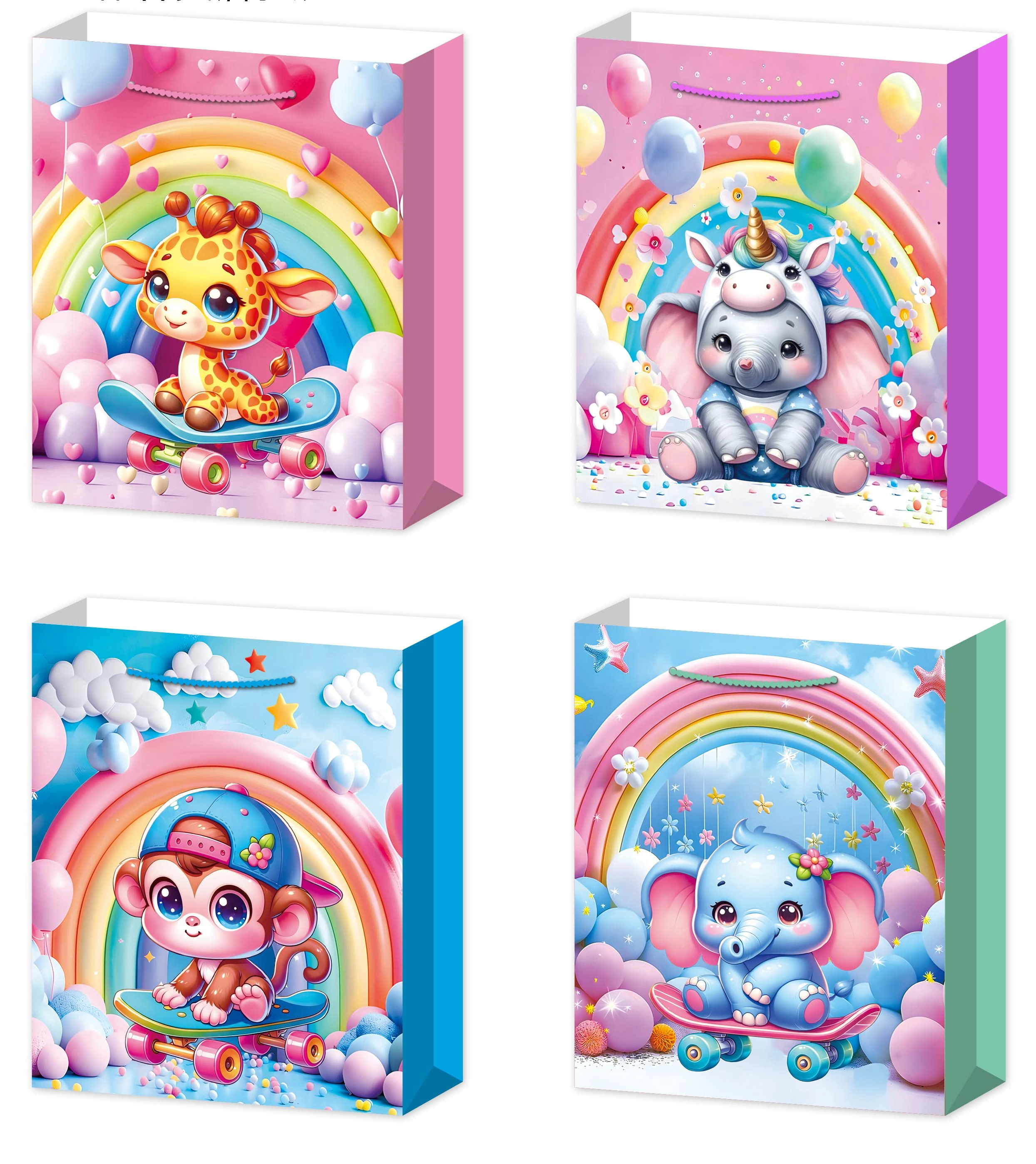 Dárková taška S se sladkými zvířátky