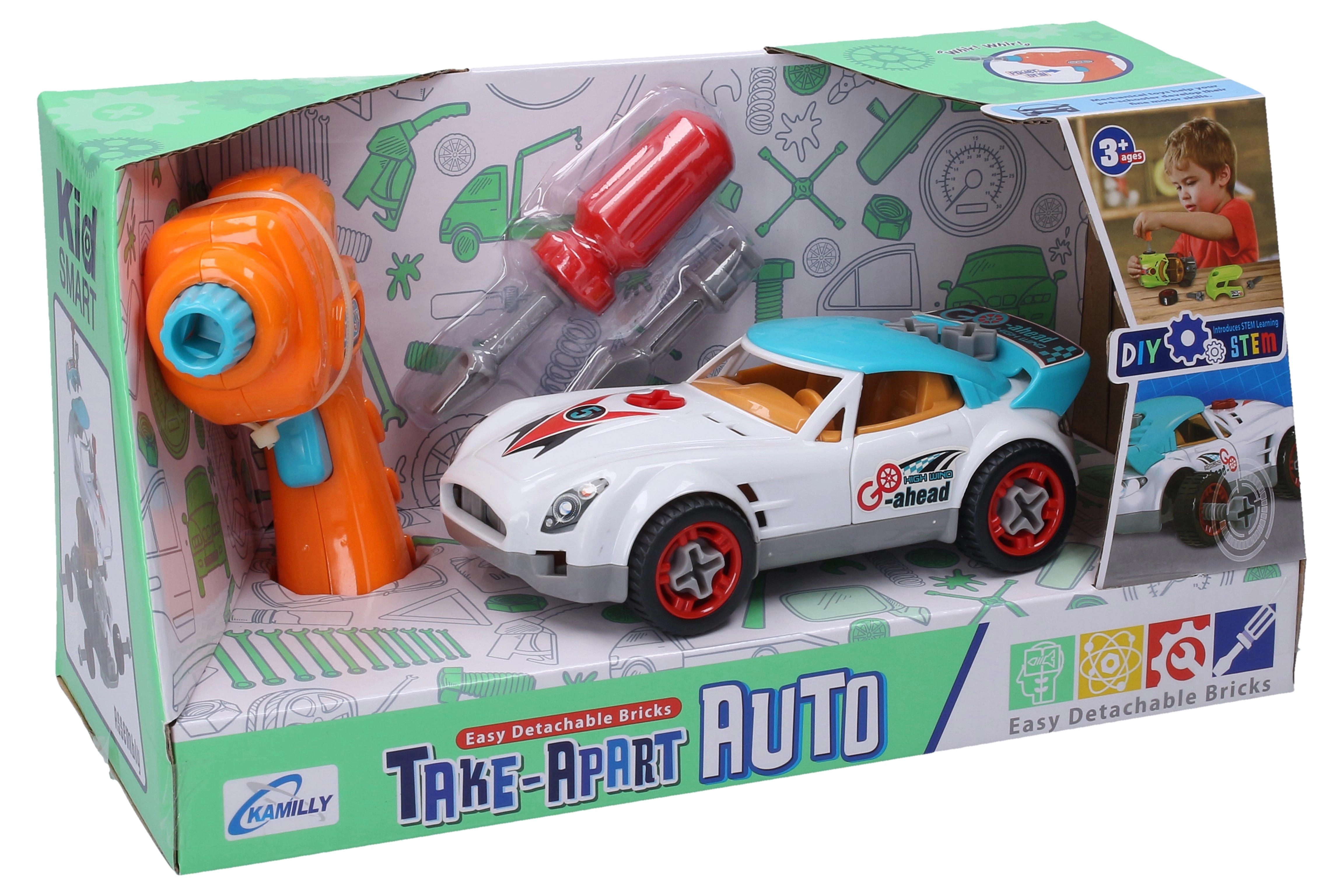 Wiky Auto závodní šroubovací 18 cm Vehicles