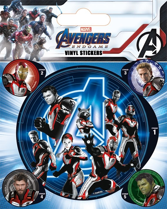 Levně Samolepky Avengers