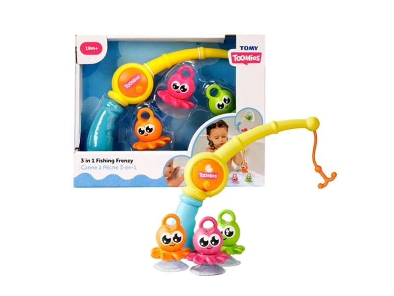 TOMY Europe Zábavné rybaření 3v1 Toomies