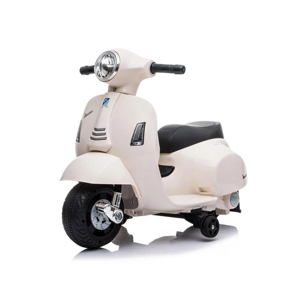 Dětská elektrická motorka VESPA, bílá