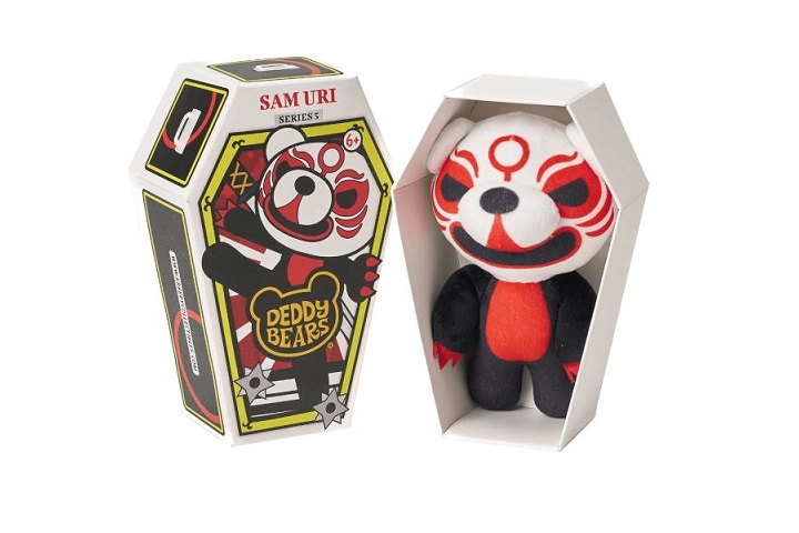 Deddy Bears plyšák Sam Uri v truhle