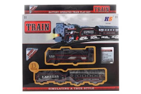 Vlaková sada na baterie pro děti